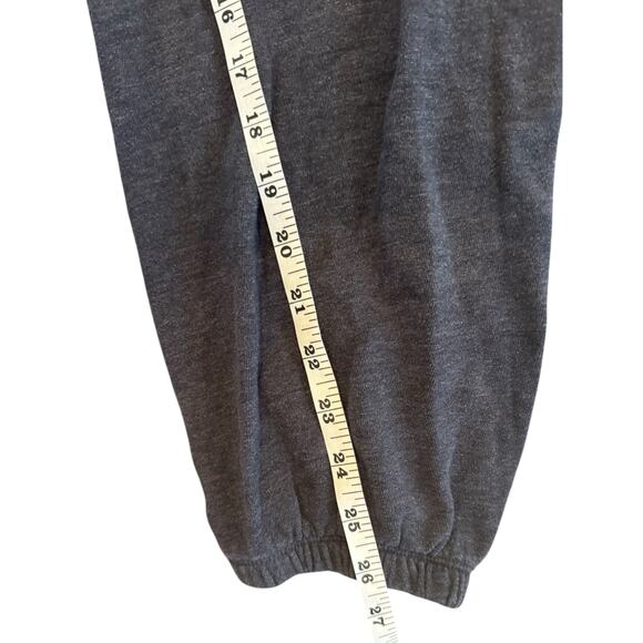 Victoria’s Secret PINK Gray Jogger Sweatpants Women’s Small Logo Drawstring - Picture 9 of 9